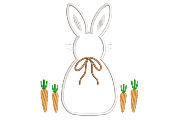 Bunny with Carrots Embroidery Review