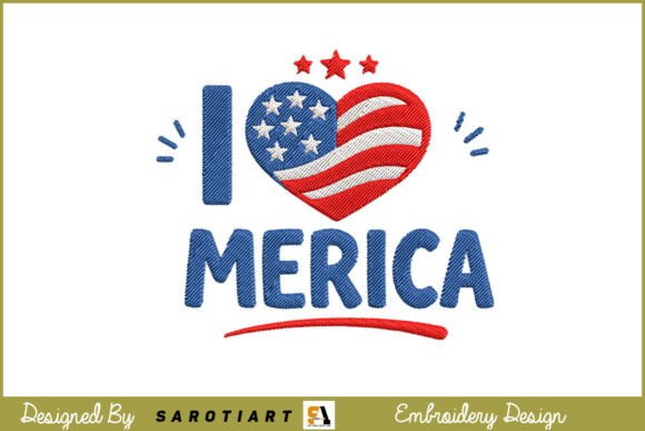 I Love Merica Embroidery Design Review