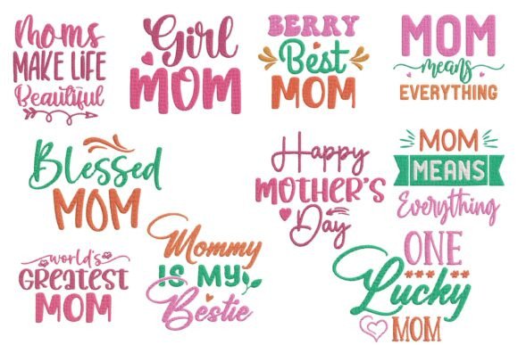 Mom Quotes Embroidery Bundle Review