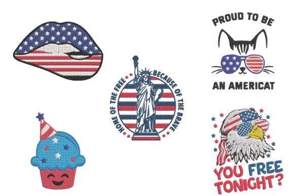 Patriotic USA Embroidery Design Bundle Review