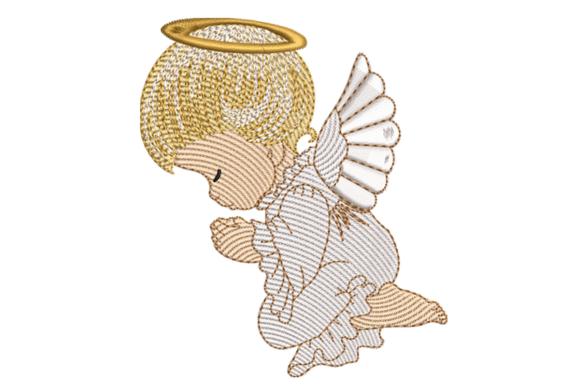 Praying Angel Baby Embroidery Design Review
