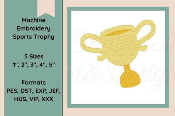 Sports Trophy Embroidery Design Review