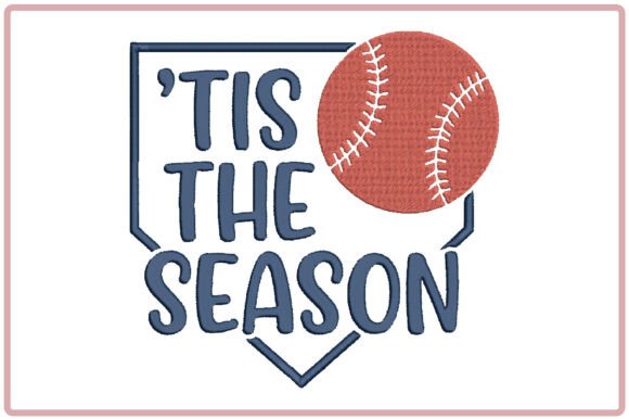 Tis the Season Baseball Embroidery Review